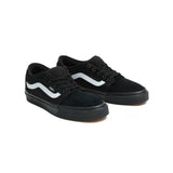 Vans Skate Chukka Low Sidestripe Shoes - Black / Black / White