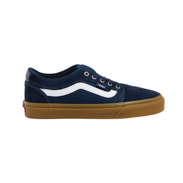 Vans Skate Chukka Low Sidestripe Shoes - Navy / Gum