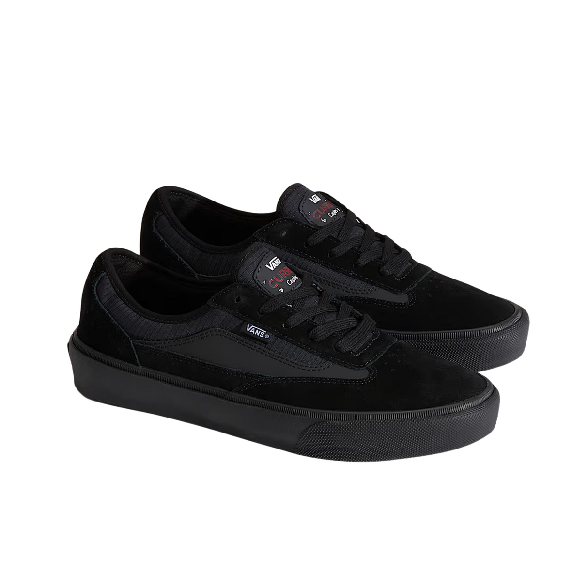 Vans Skate Curren Caples Shoes - Black / Black