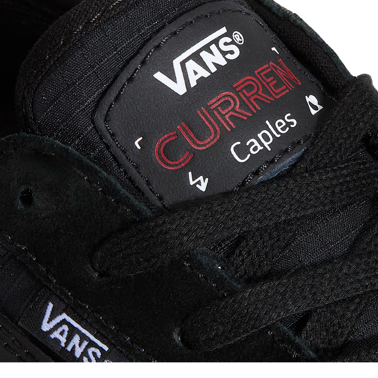 Vans Skate Curren Caples Shoes - Black / Black