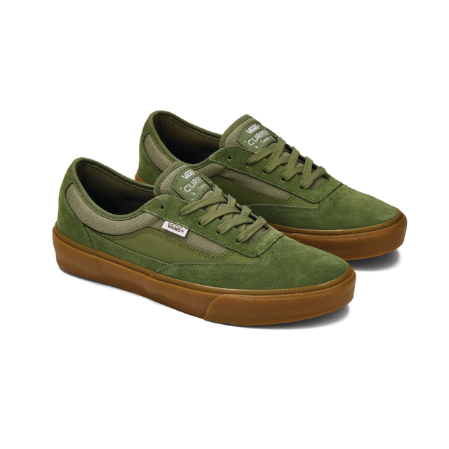 Vans Skate Curren Caples Shoes - Crepe Green / Gum