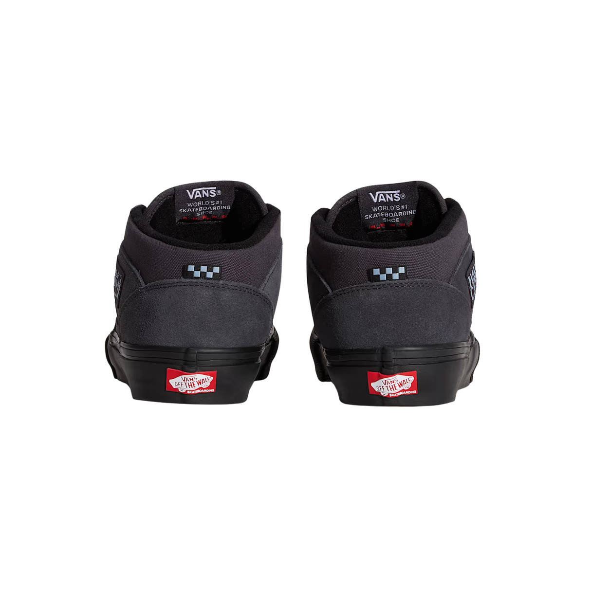 Vans Skate Half Cab Shoes - Charcoal Grey / Black