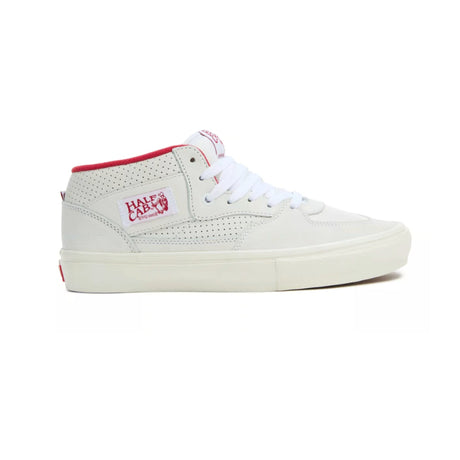 Vans Skate Half Cab Shoes - Vintage Sport White / Red