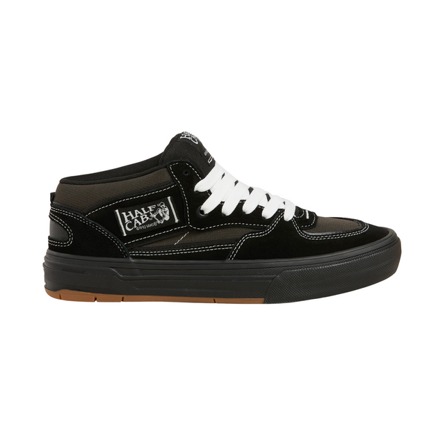 Vans Skate Half Cab Wafflecup Shoes - Black / Asphalt