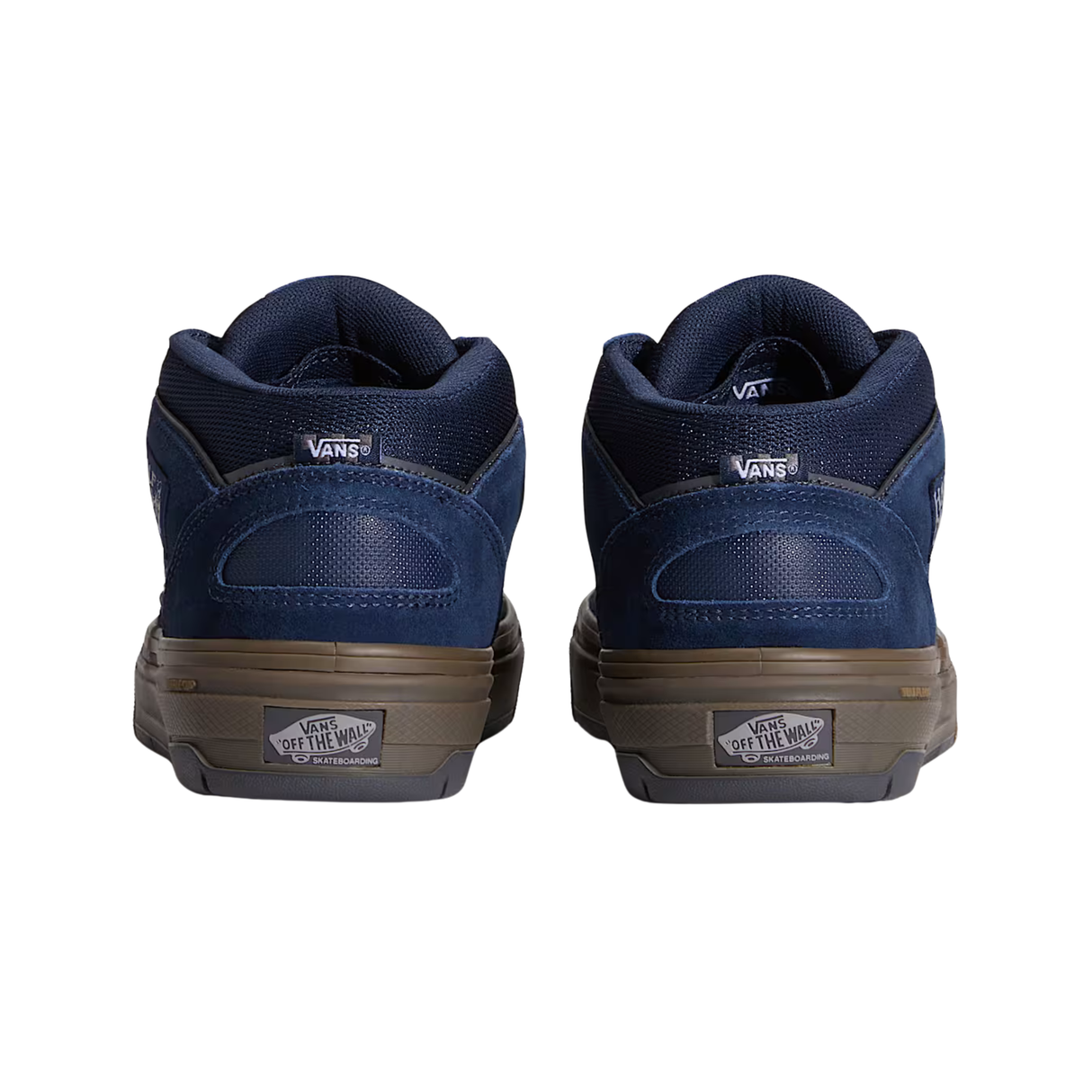 Vans Skate Half Cab Wafflecup Shoes - Navy / Dark Gum