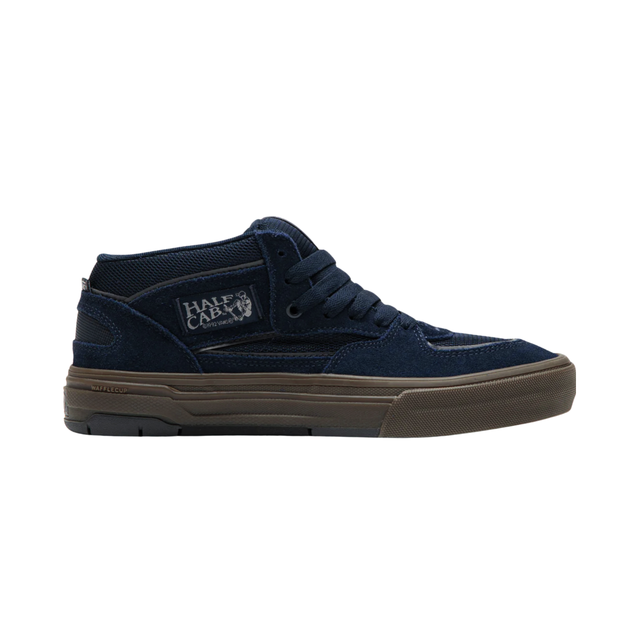 Vans Skate Half Cab Wafflecup Shoes - Navy / Dark Gum
