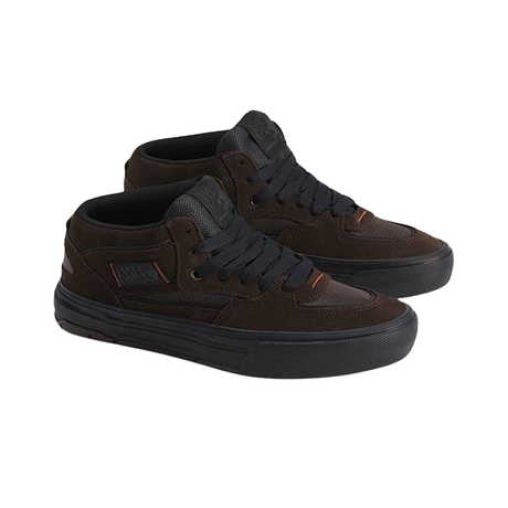 Vans Skate Half Cab Wafflecup Shoes - Translucent Sidewall Black / Blue