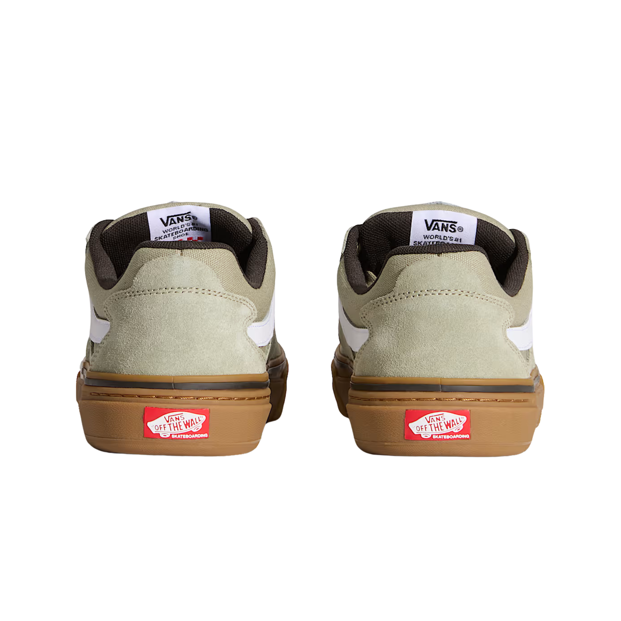 Vans Skate Kyle Walker Wafflecup Shoes - Light Green / Gum