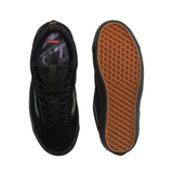 Vans Skate Old Skool 36+ Shoes - (Atiba) Black / Dark Green
