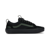 Vans Skate Old Skool 36+ Shoes - (Atiba) Black / Dark Green