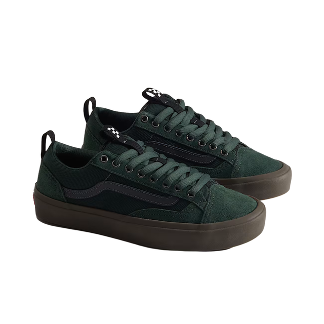 Vans Skate Old Skool 36+ Shoes - Green / Gum
