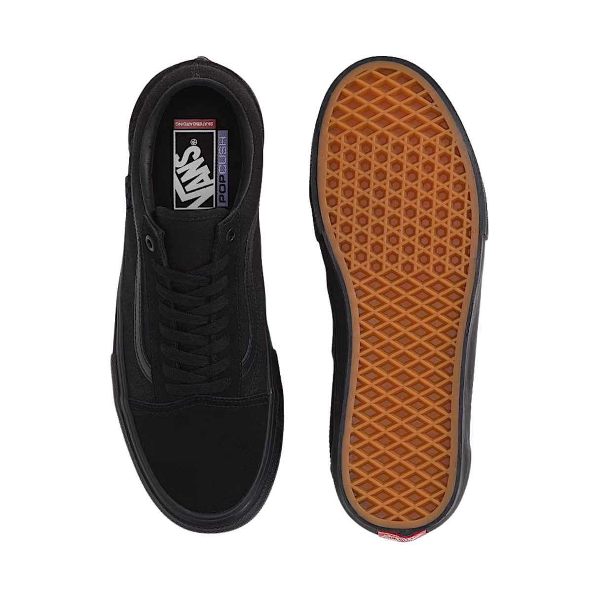 Vans Skate Old Skool Shoes - Black / Black
