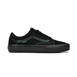 Vans Skate Old Skool Shoes - Black / Black / Green