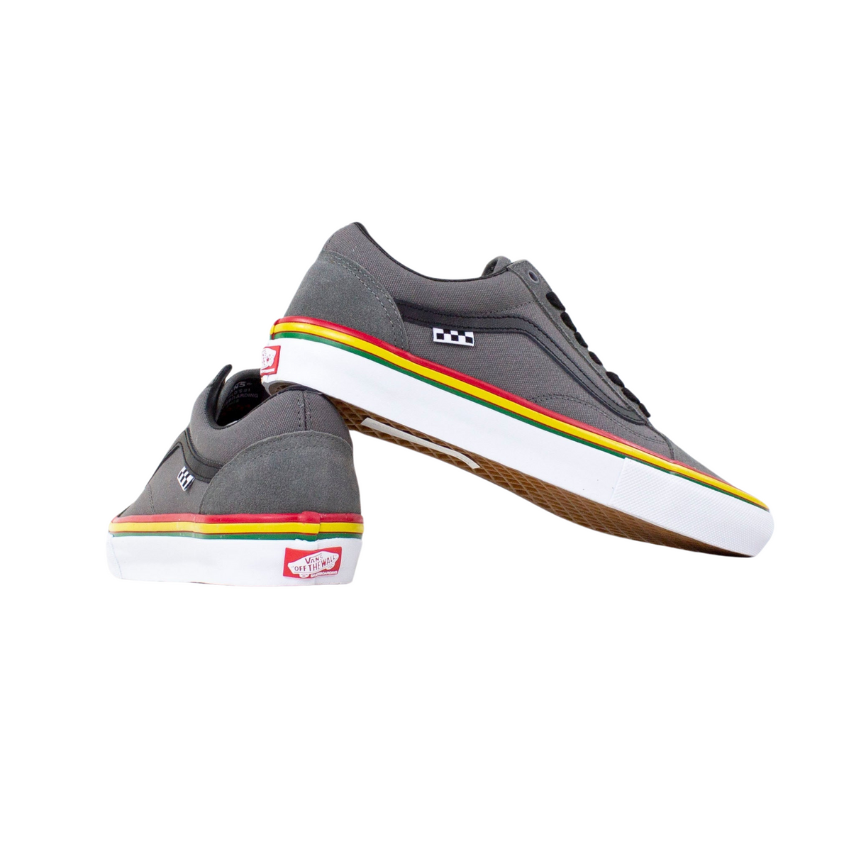 Vans Skate Old Skool Shoes - Rasta Grey