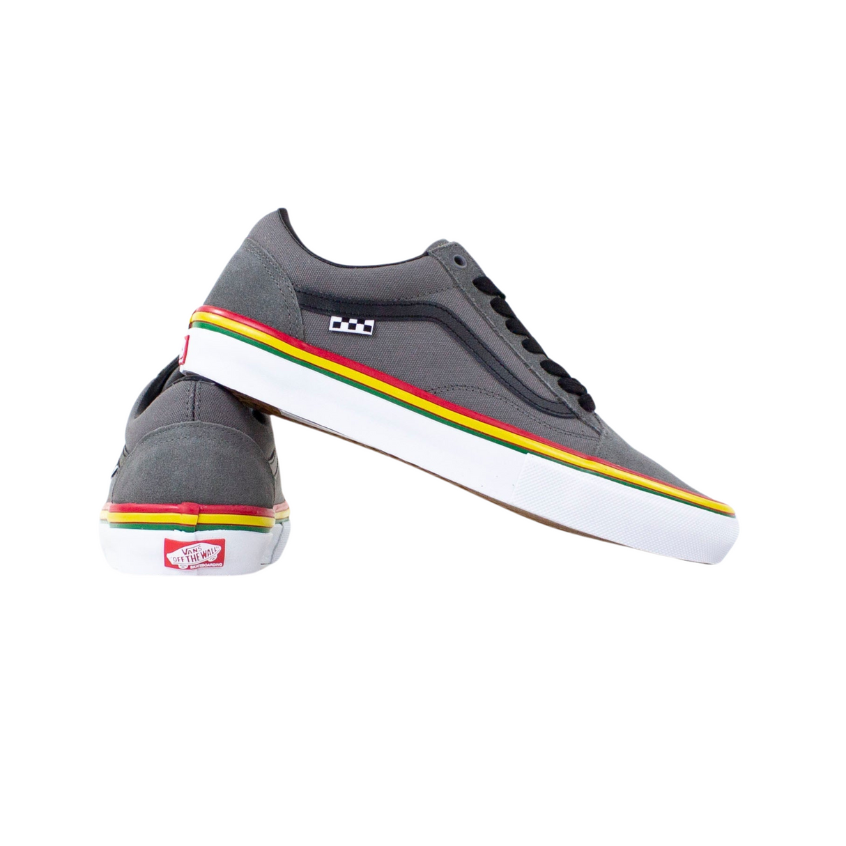 Vans Skate Old Skool Shoes - Rasta Grey