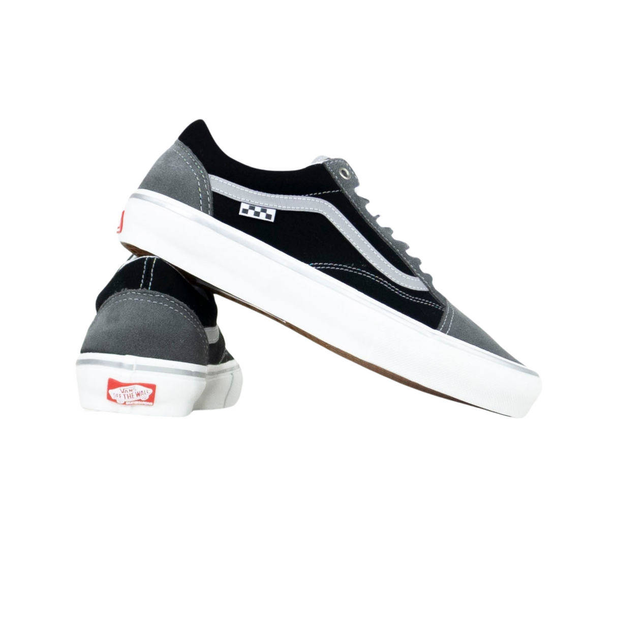 Vans Skate Old Skool Shoes Reflective Black Grey