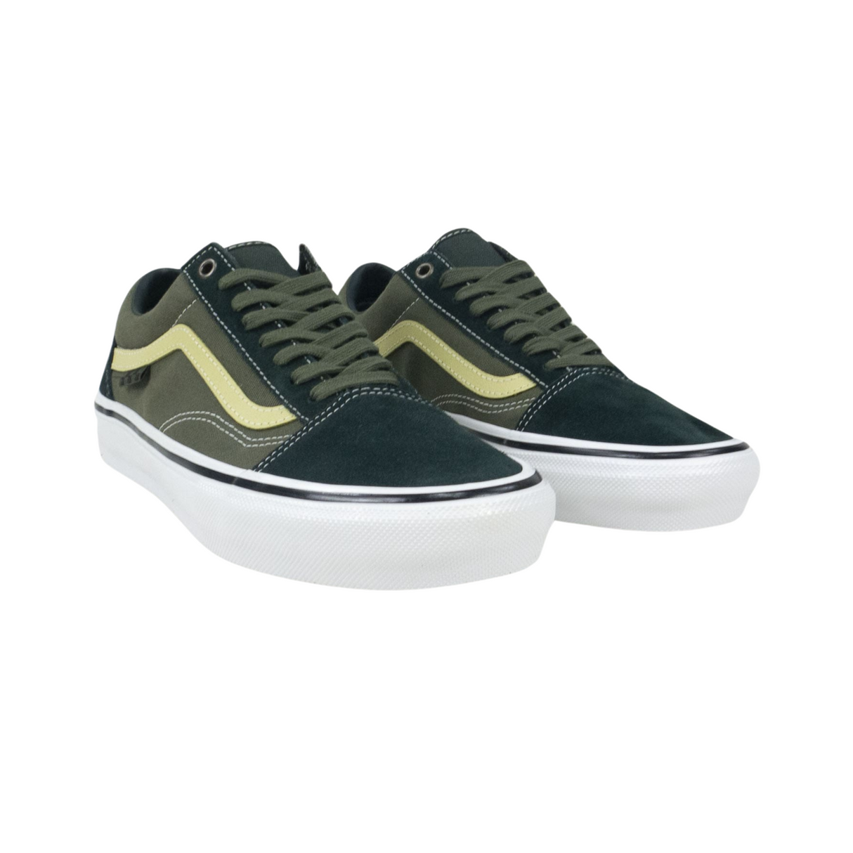 Vans Skate Old Skool Shoes - Scarab/Military