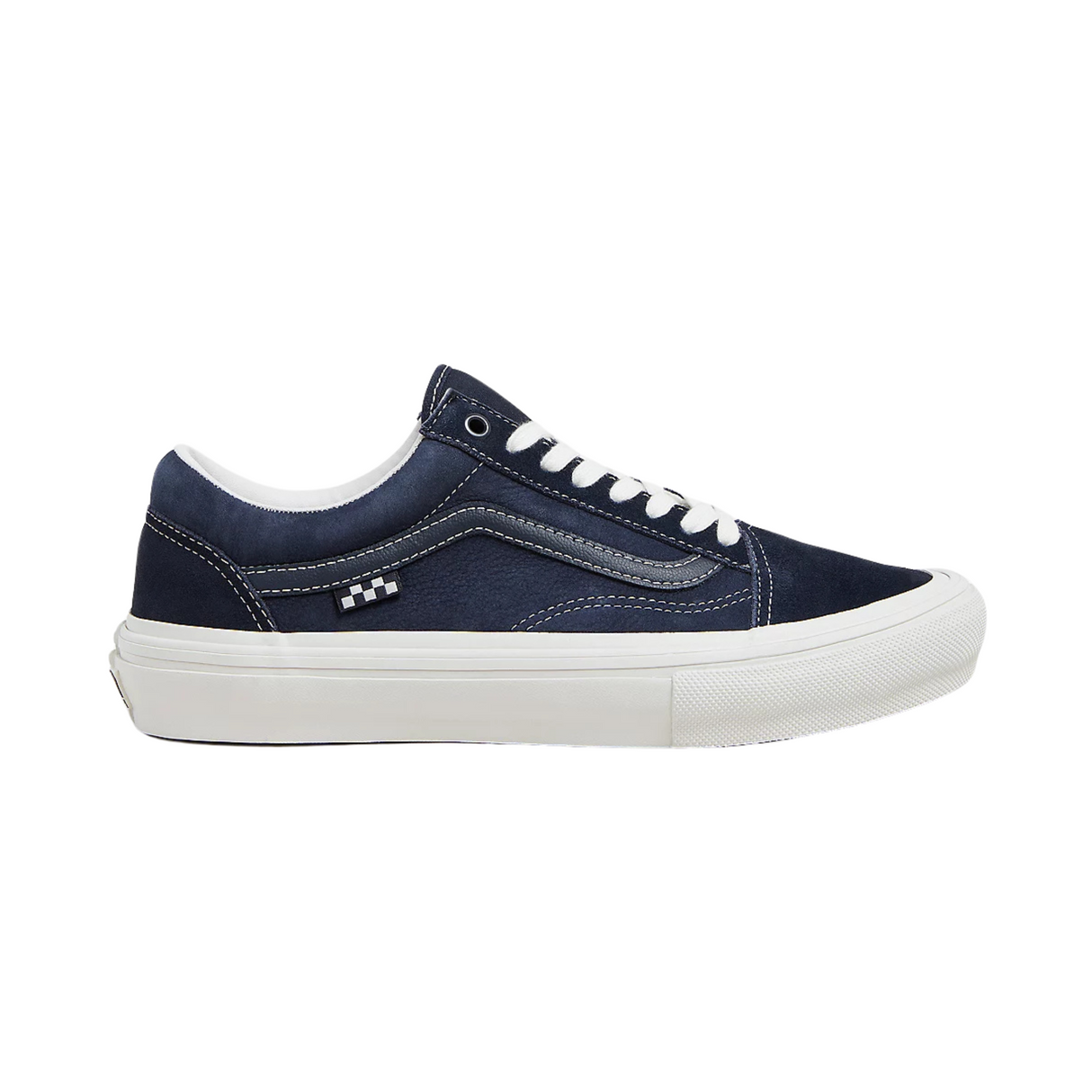 Vans Skate Old Skool Shoes - (Wrapped) Deep Navy / Vintage White