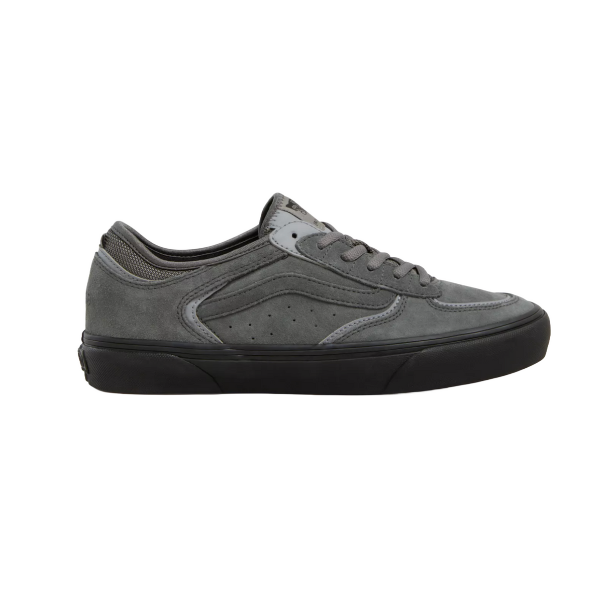 Vans Skate Rowley Shoes - Suede Charcoal / Black