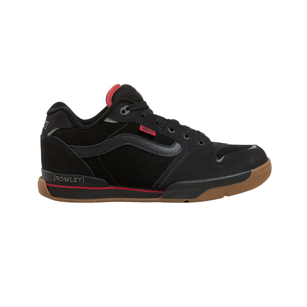Vans Skate Rowley XLT LX Shoes - Black / Chilli Pepper