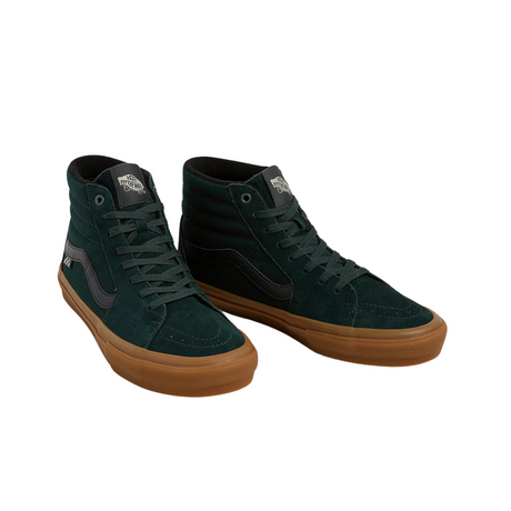 Vans Skate Sk8-Hi Shoes - Green / Gum