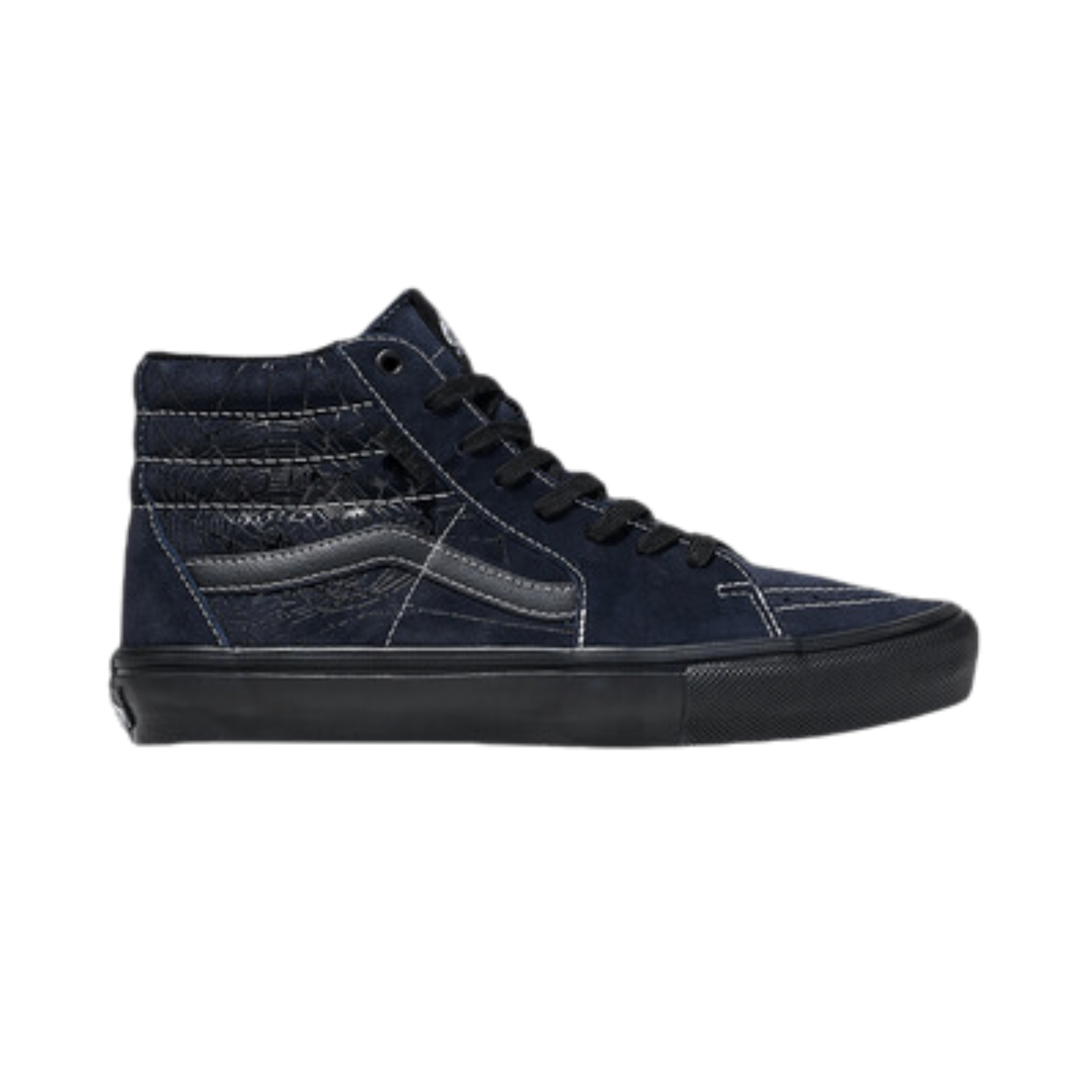 Vans Skate Sk8-Hi Web Shoes Web Dark Grey Black exclusive at