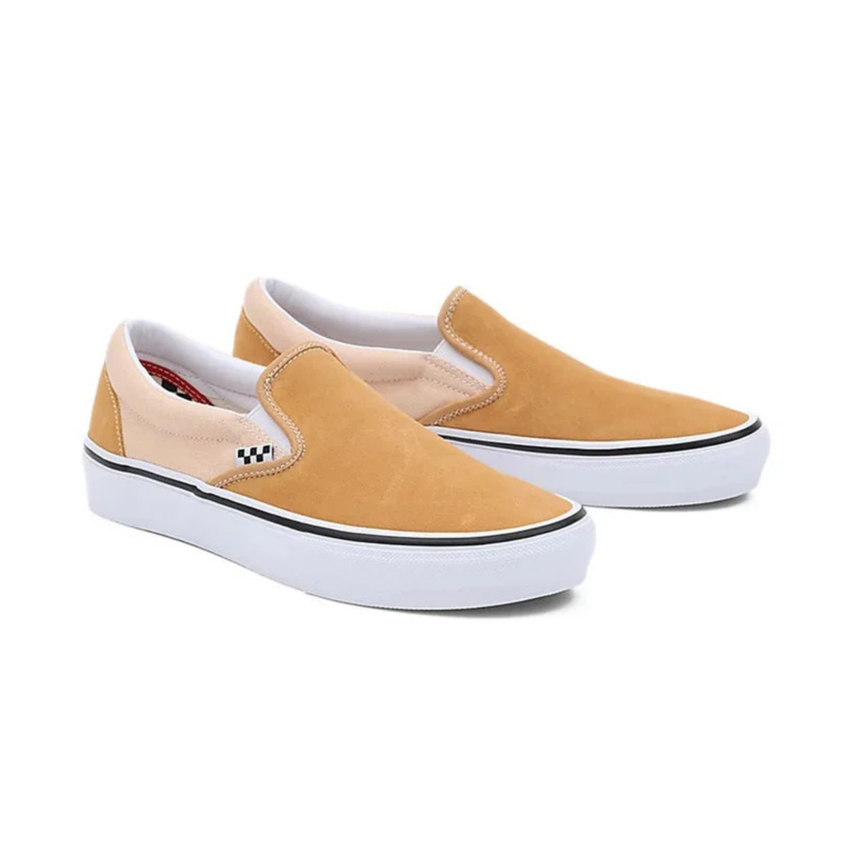 Vans Skate Slip On Shoes - Honey Peach