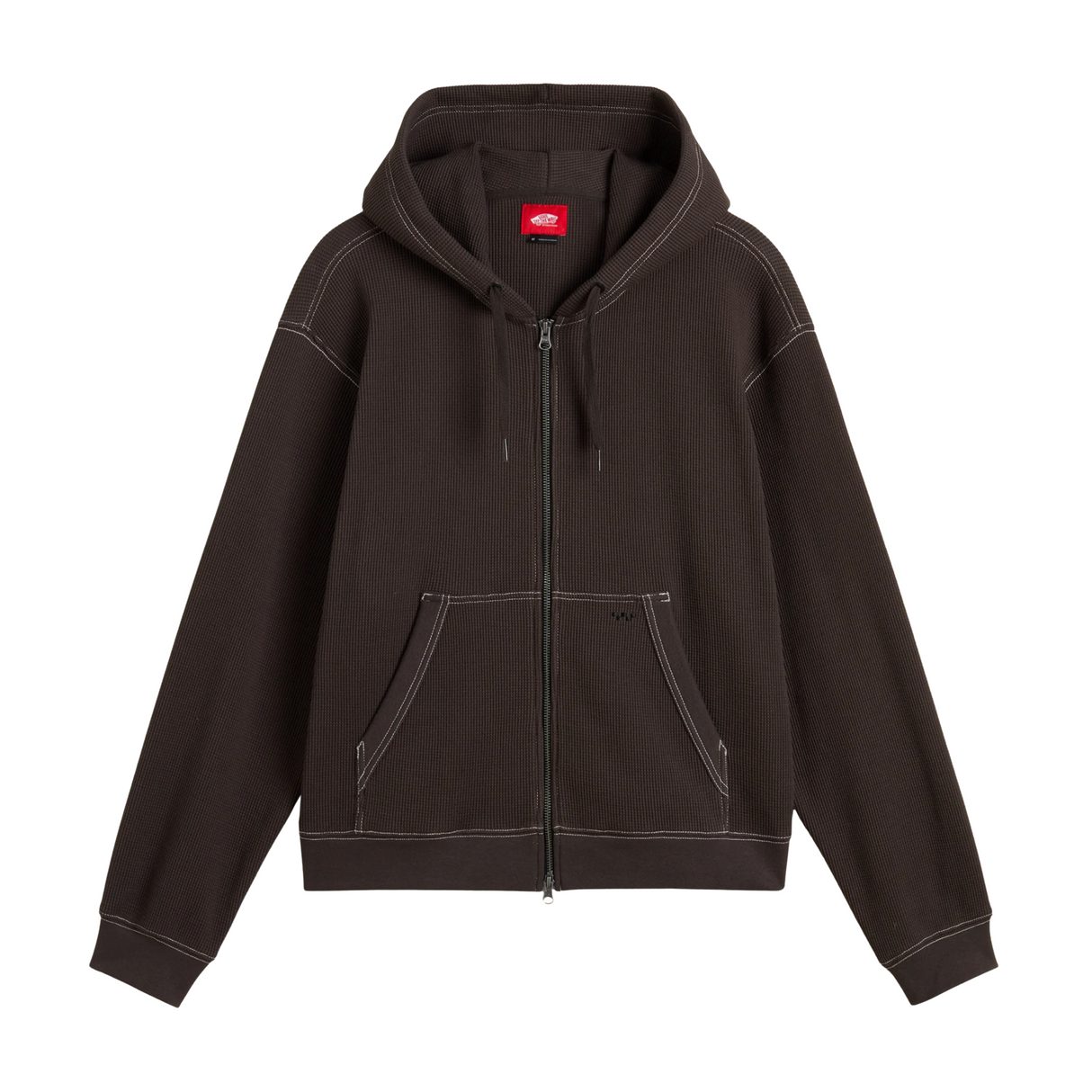 Vans Skate Zip Thermal Hoodie - Faded Black