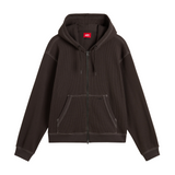 Vans Skate Zip Thermal Hoodie - Faded Black