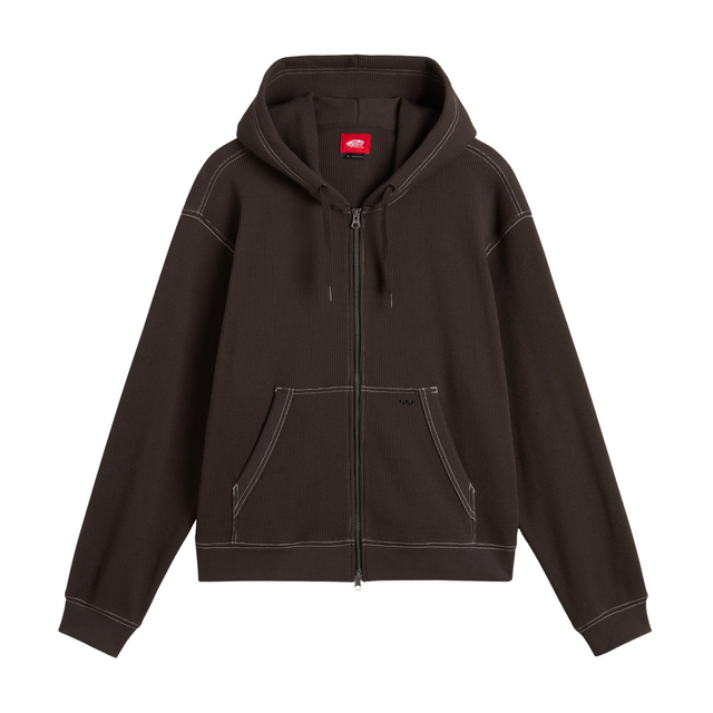 Vans Skate Zip Thermal Hoodie - Faded Black