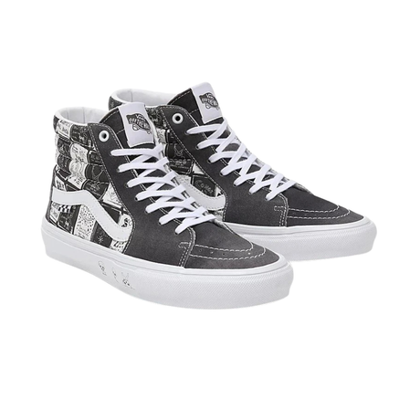 Vans Skate x Daniel Johnston Sk8-Hi Shoes - Grey