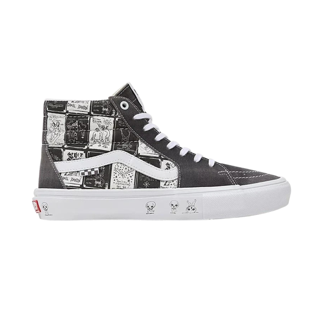 Vans Skate x Daniel Johnston Sk8-Hi Shoes - Grey