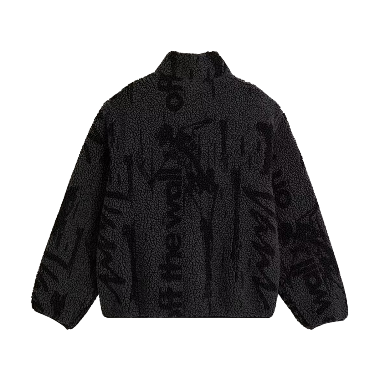 Vans Stiller Highpile Fleece Jacket - Asphalt / Black