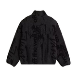 Vans Stiller Highpile Fleece Jacket - Asphalt / Black