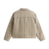 Vans Umber Pigment Canvas Jacket - Aluminum