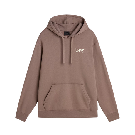 Vans V Hand Loose Pullover Hoodie - Deep Taupe