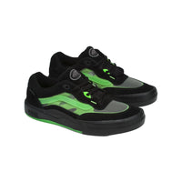 Vans Wayvee Skate Shoes - (Glow Skulls) Green / Black