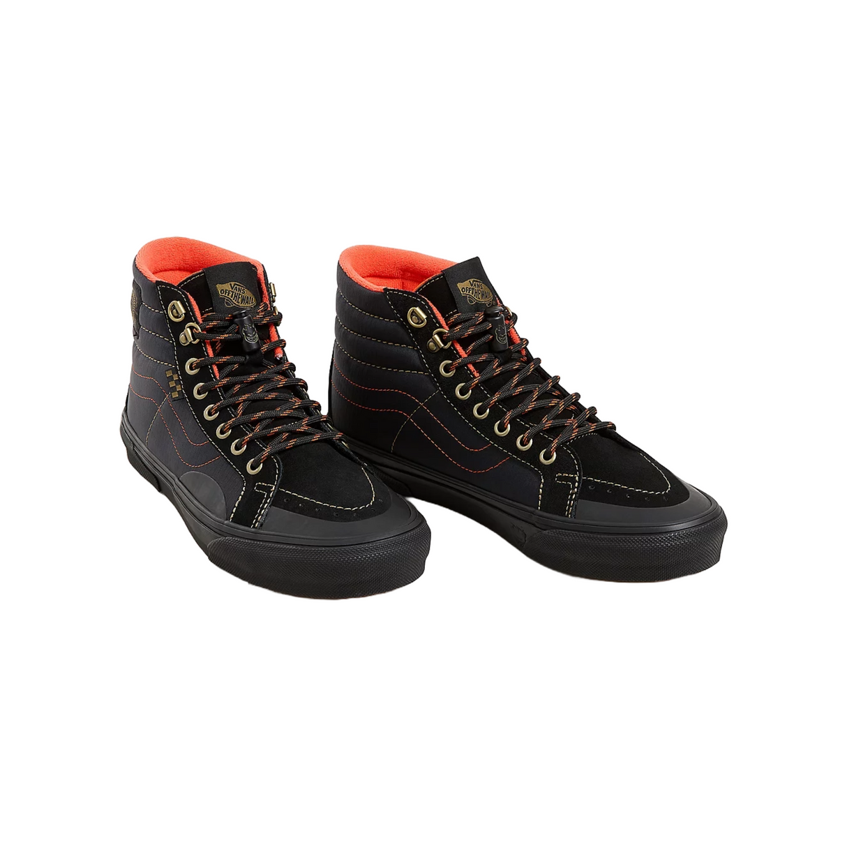 Vans x Spitfire Skate Sk8-Hi Reissue Shoes - Black