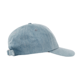 Parlez Boyd 6 Panel Cap Hat - Mid Indigo
