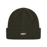 OBEY Future Beanie - Black Olive