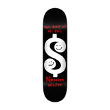 Krooked Wilson Root Deck - Black / 8.5"