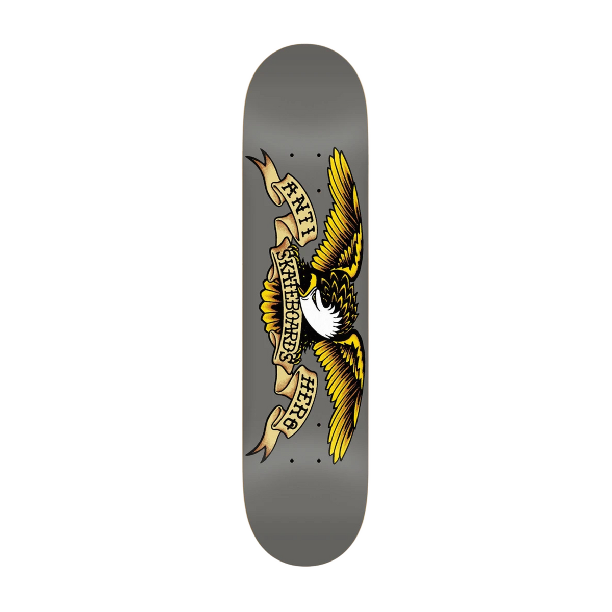 Anti Hero Team Classic Eagle Deck - Grey / 8.25"