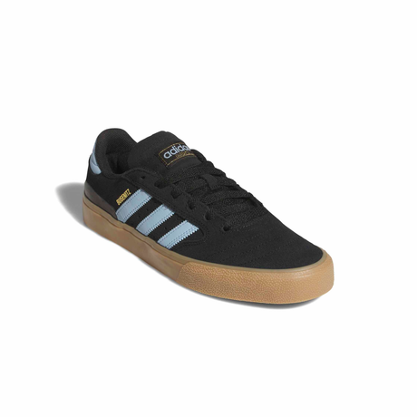 Adidas Skateboarding Busenitz Vulc II Shoes - Core Black / Clear Sky / Gum4 (KJ0246)