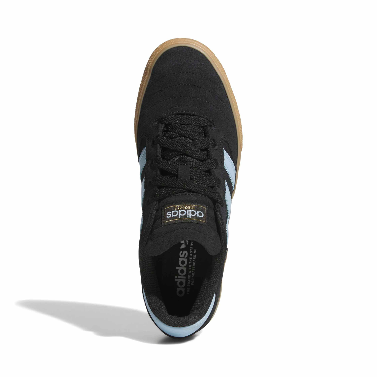Adidas Skateboarding Busenitz Vulc II Shoes - Core Black / Clear Sky / Gum4 (KJ0246)