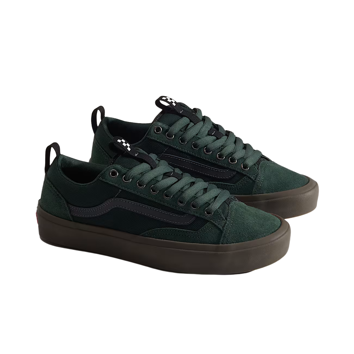Vans Skate Old Skool 36+ Shoes - Green / Gum
