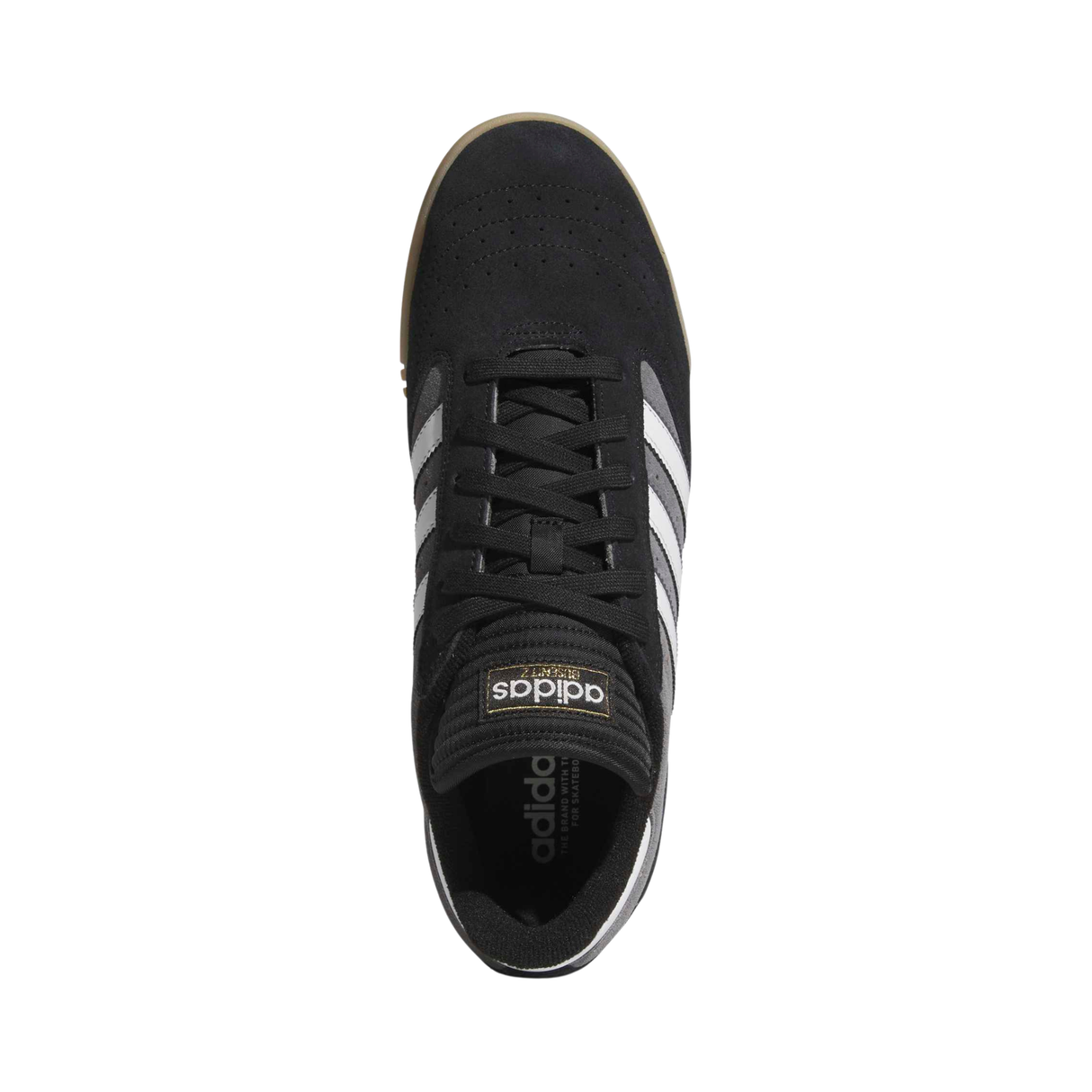 Adidas Skateboarding Busenitz Indoor Super Shoes - Core Black / Crystal White / Grey Four (KZ8894)