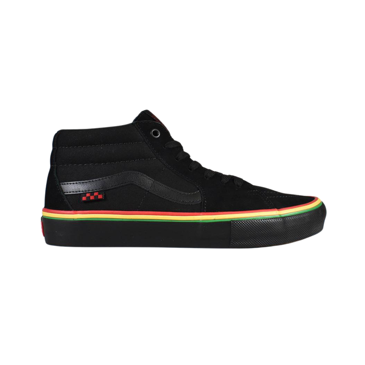 Vans Skate Grosso Mid Skate Shoes - Rasta Black