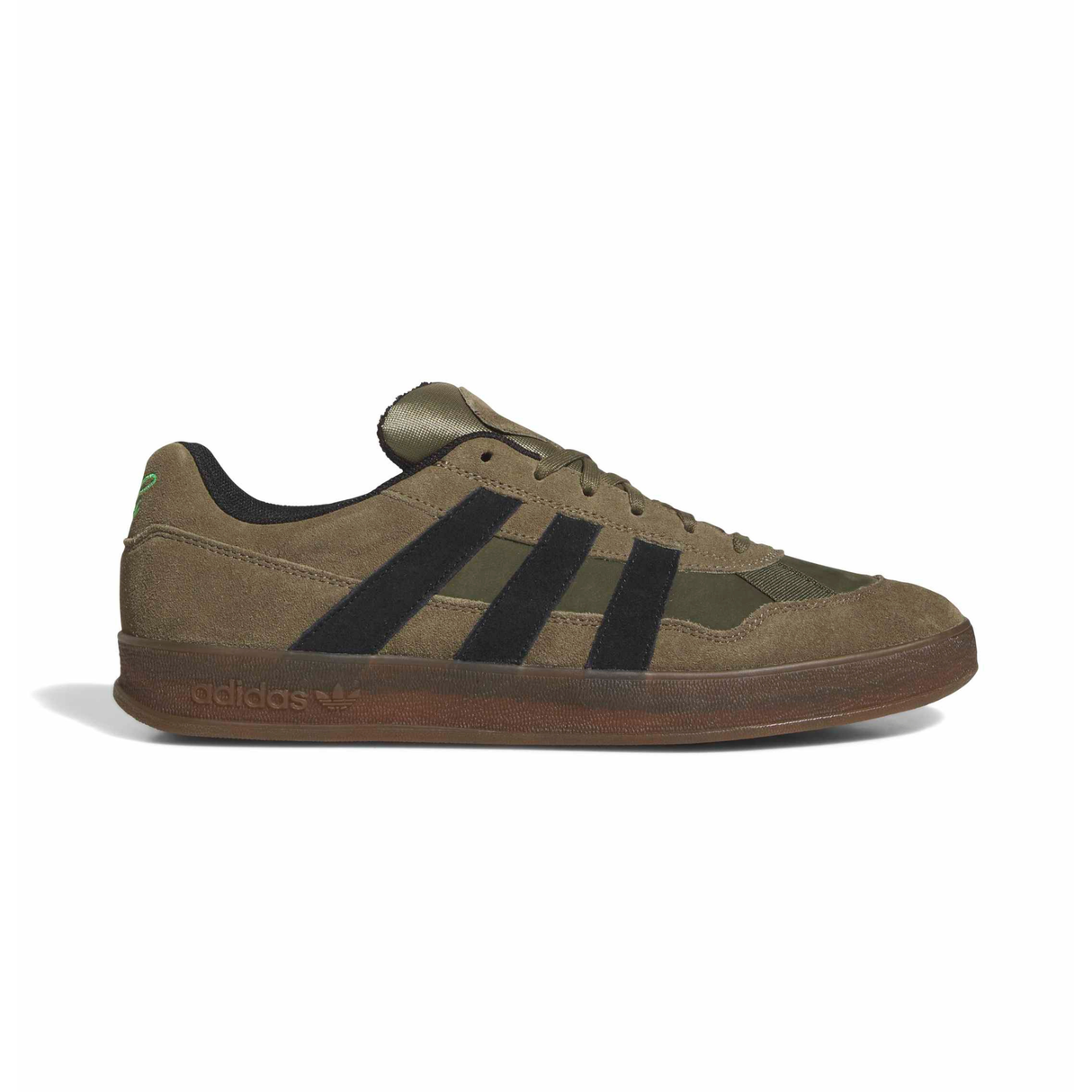 Adidas Aloha Super Shoes - Olive Strata / Core Black / Gum5