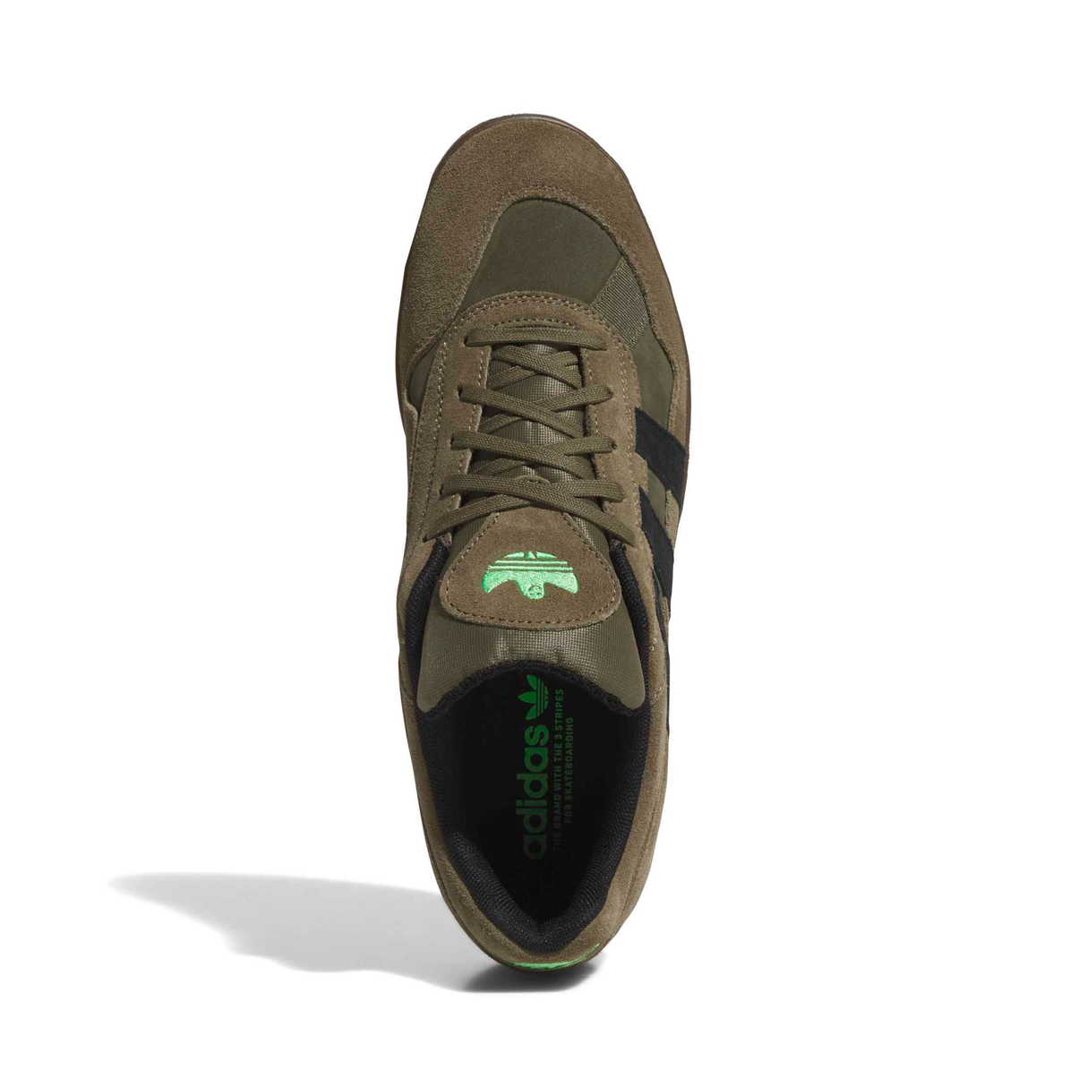 Adidas Aloha Super Shoes - Olive Strata / Core Black / Gum5