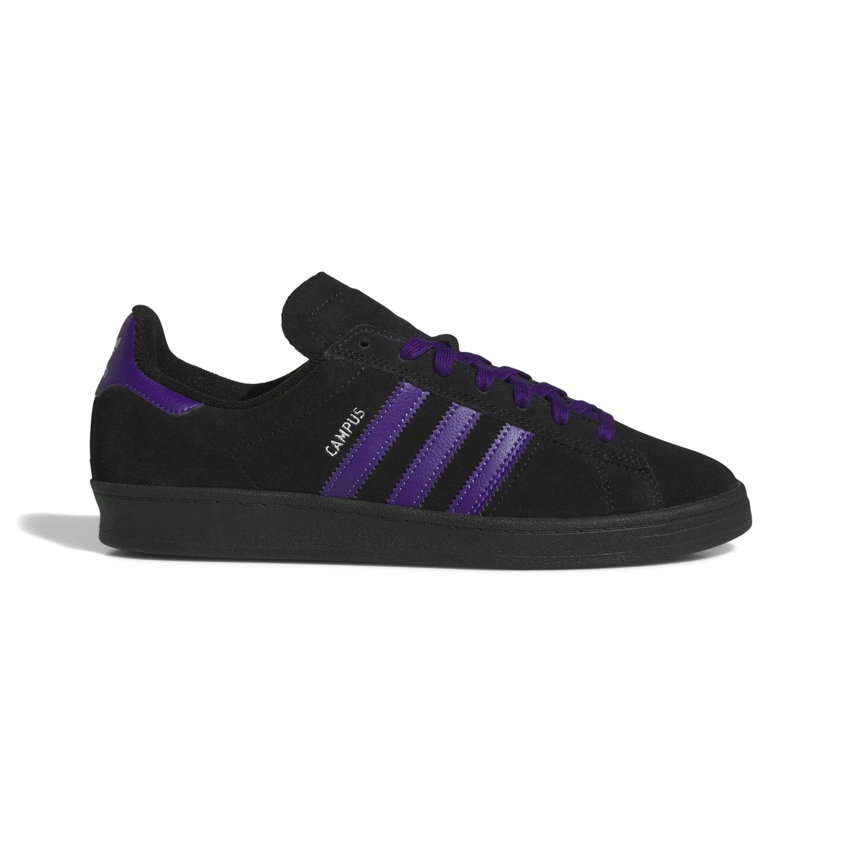 Adidas Campus ADV Shoes - Collegiate Purple / Core Black / Silver Metallic (KK0247)
